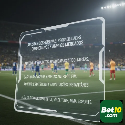 Informações sobre apostas esportivas no site bet10.