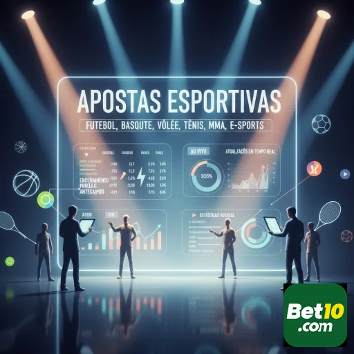 Exibição de dados de apostas esportivas no bet10.