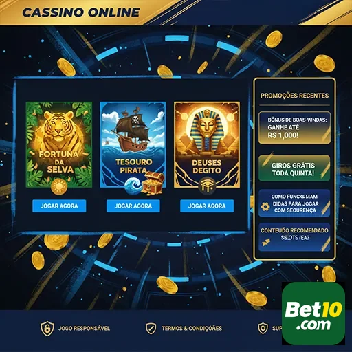 Interface da bet10 mostrando slots com temática VIP.